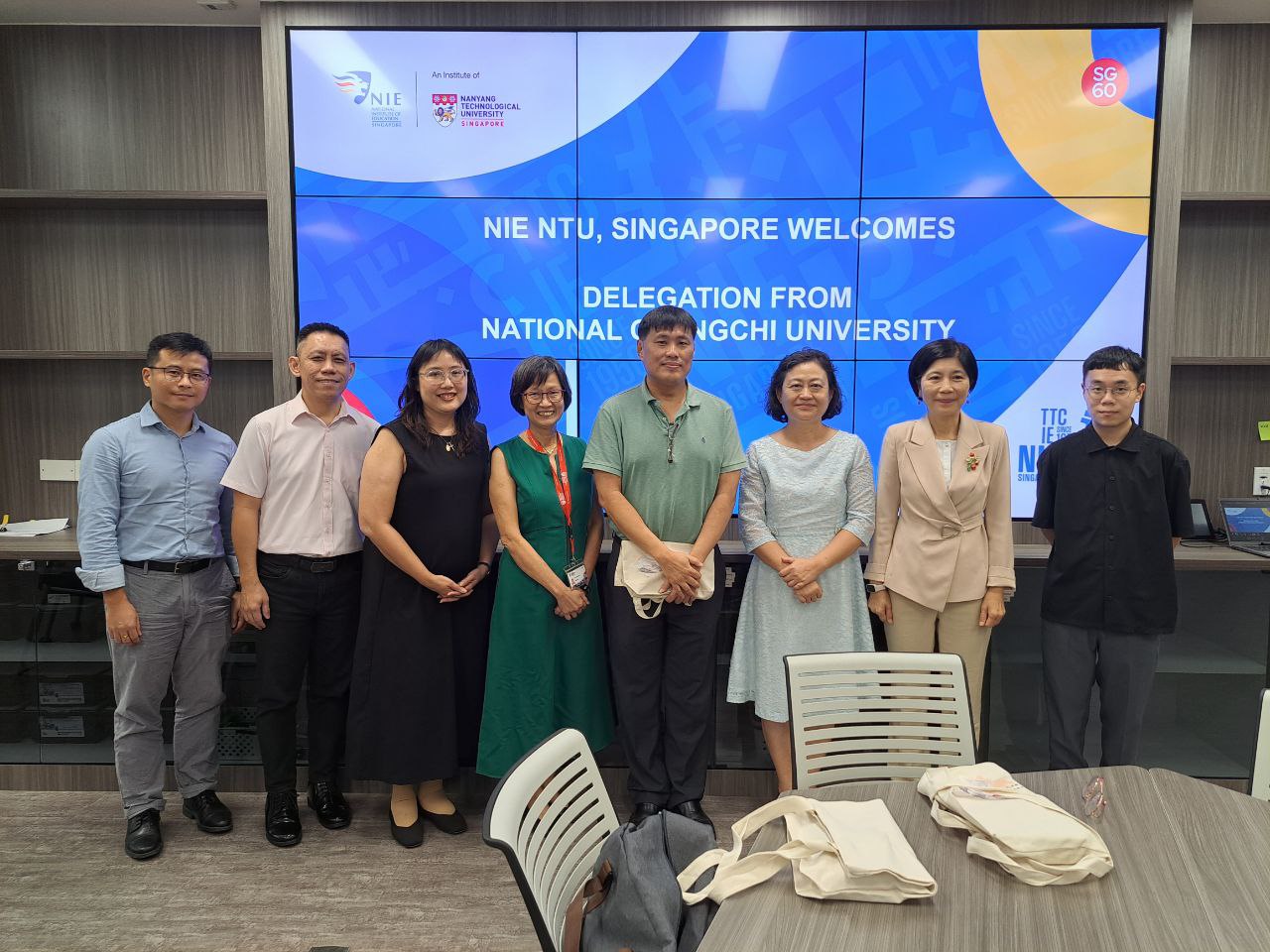 NIE's PCHD Hosts the Delegation